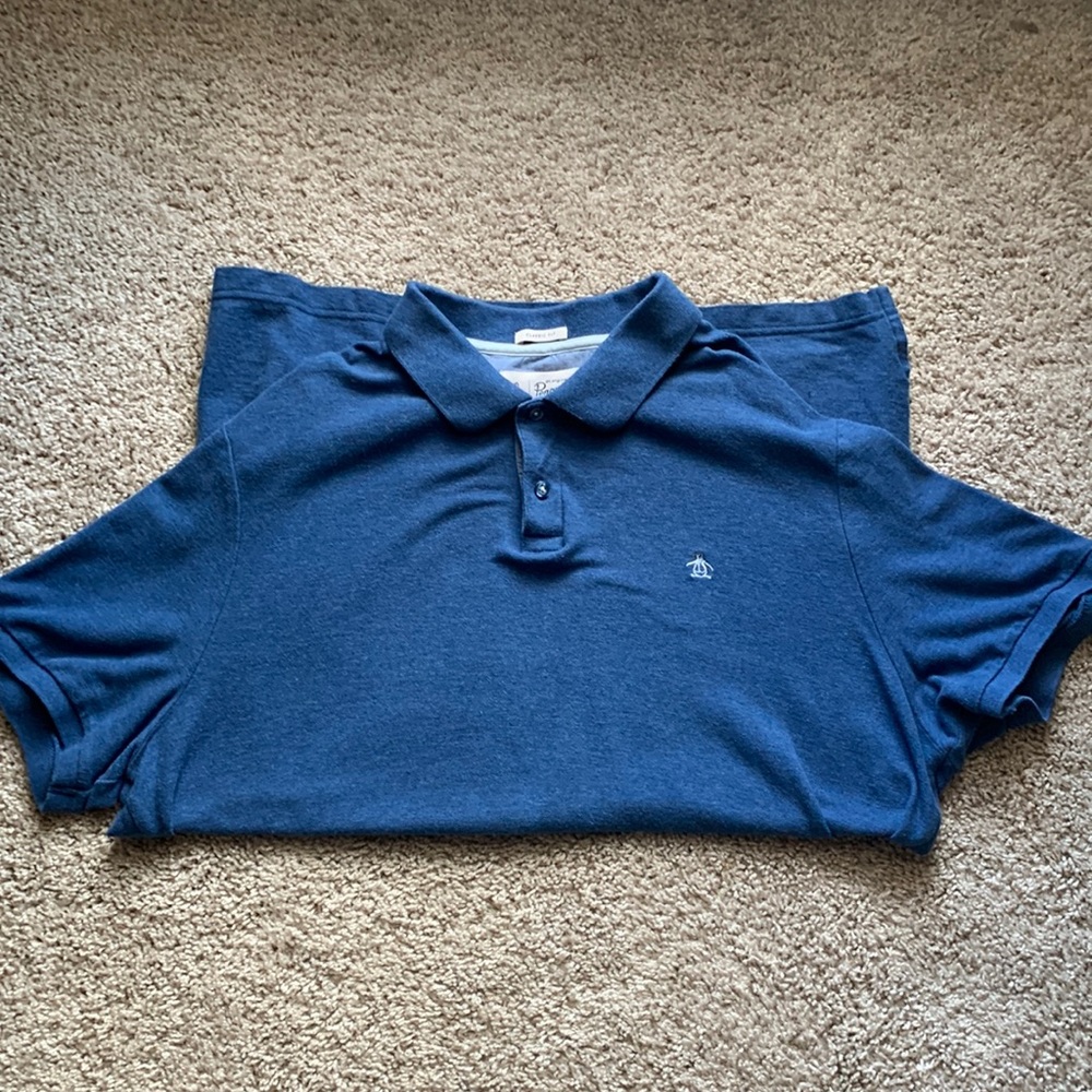 Penguin Polo Blue XL